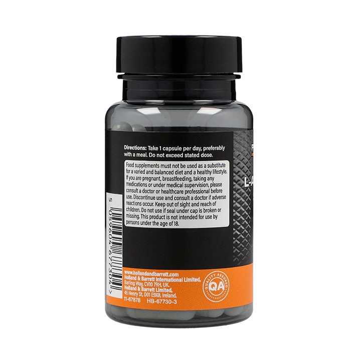 L-Arginine 500mg 50 Capsules image 3