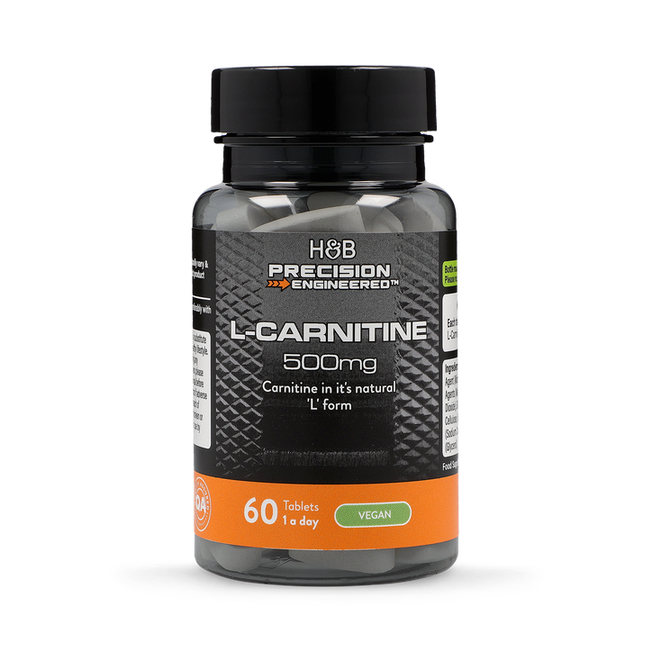L-Carnitine - 500mg 60 Tablets | Weight Management