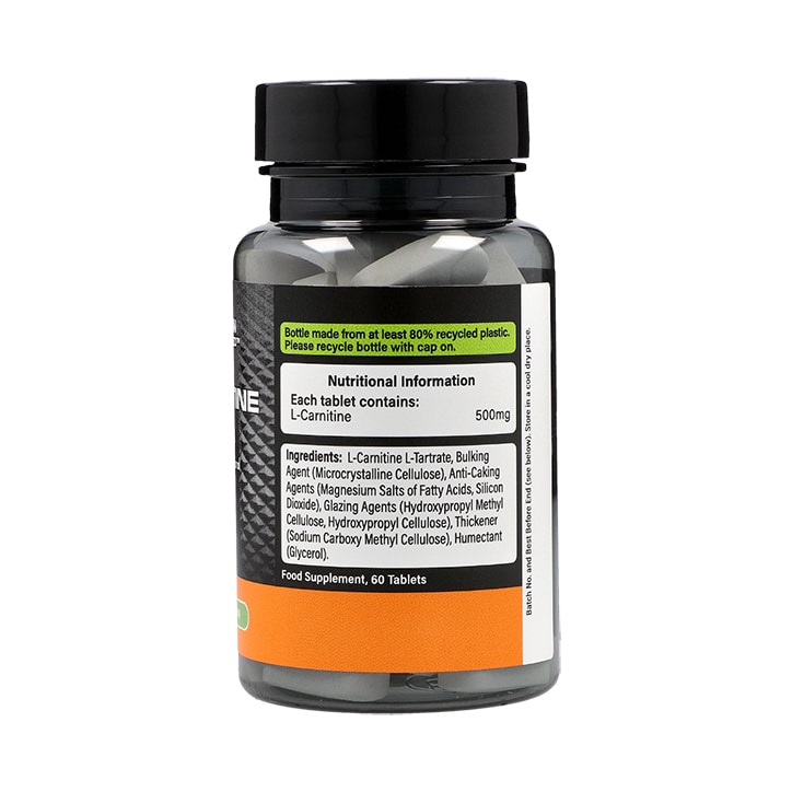 L-Carnitine 500mg 60 Tablets image 2