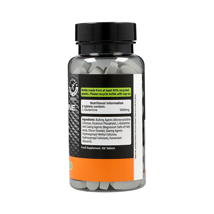 L-Glutamine 500mg 100 Tablets image 3