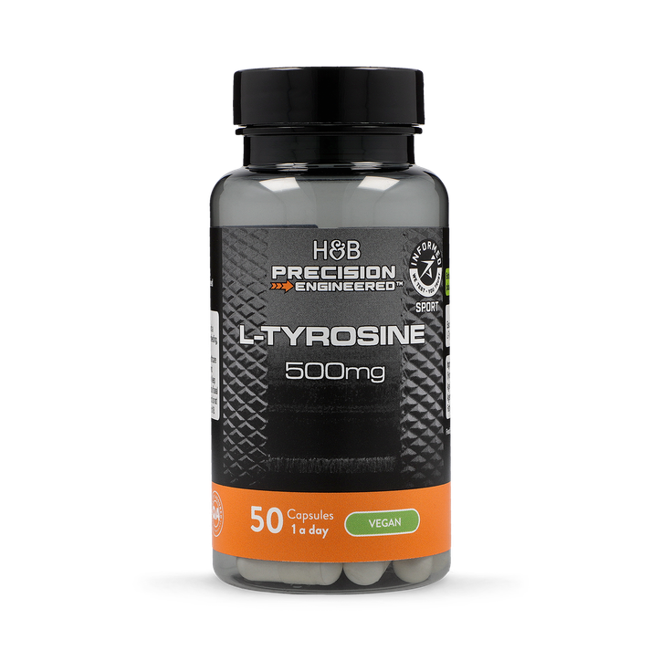 L-Tyrosine 500mg 50 Capsules image 1
