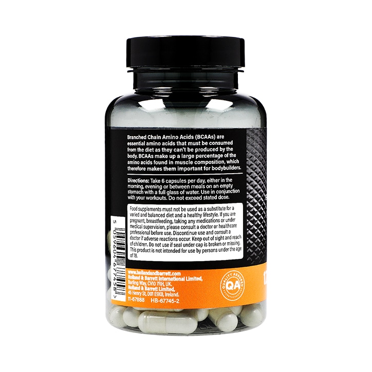 BCAA 120 Capsules image 3