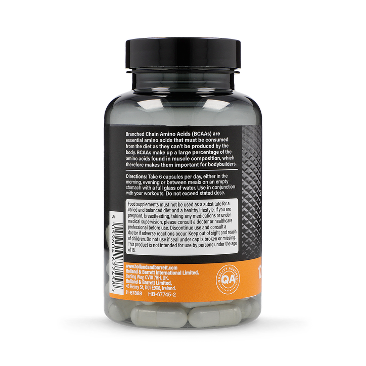 BCAA 120 Capsules image 3