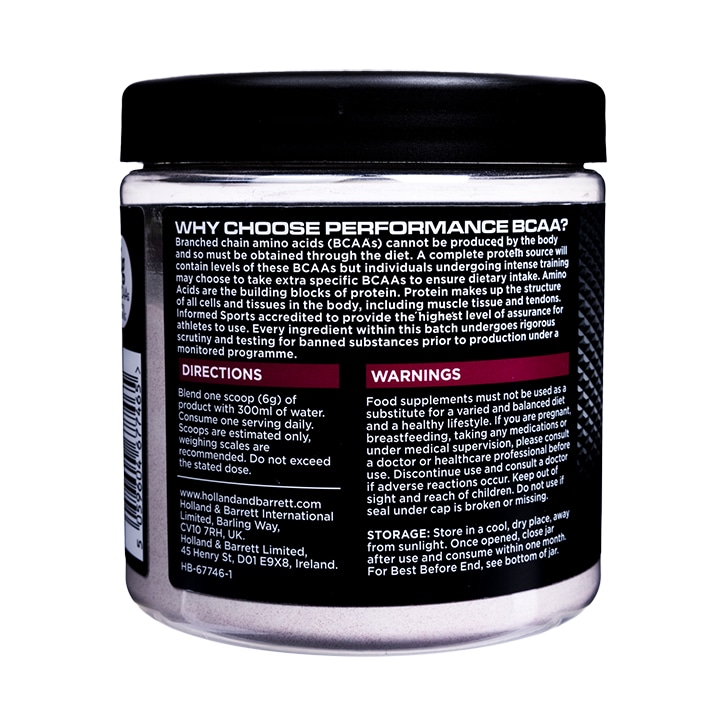 Performance BCAA Apple & Blackcurrant 300g image 2