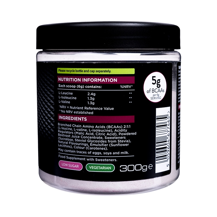 Performance BCAA Apple & Blackcurrant 300g image 3