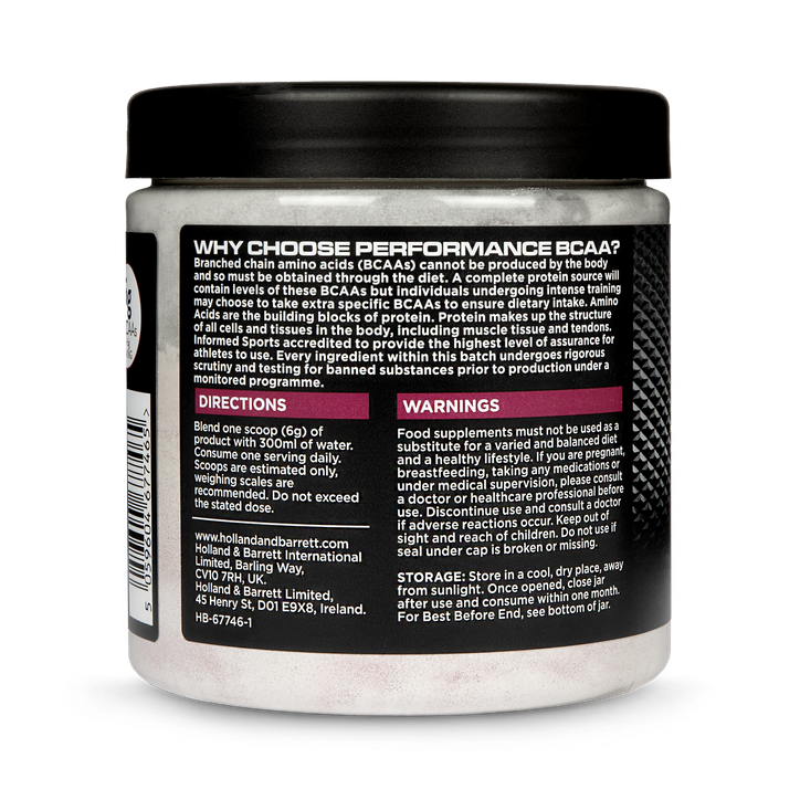 Performance BCAA Apple & Blackcurrant 300g image 4