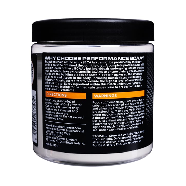 Performance BCAA  Pineapple & Orange 300g image 2