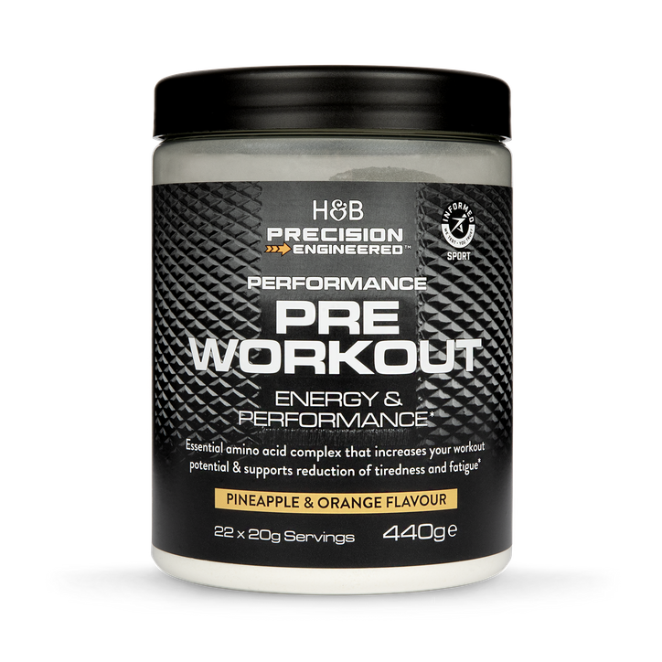 Performance Pre Workout Pineapple & Orange 440g