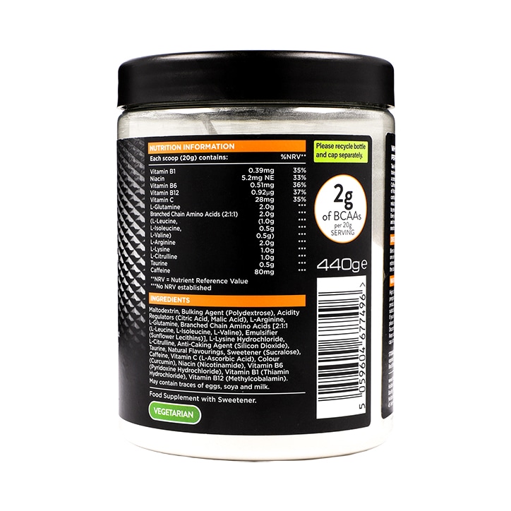 Performance Pre Workout Pineapple & Orange 440g image 3