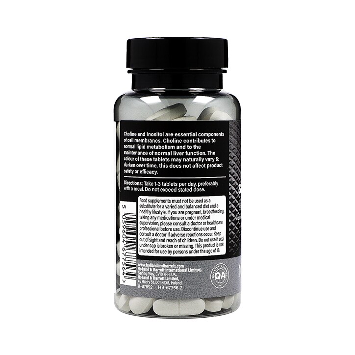 Choline & Inositol 100 Tablets