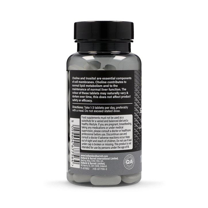 Choline & Inositol 100 Tablets image 5