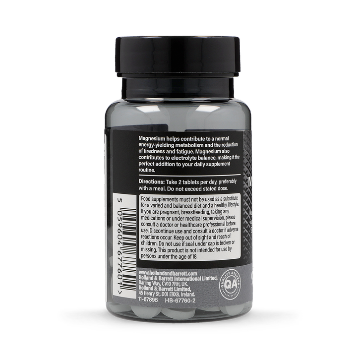 Magnesium & Zinc 90 Tablets image 3