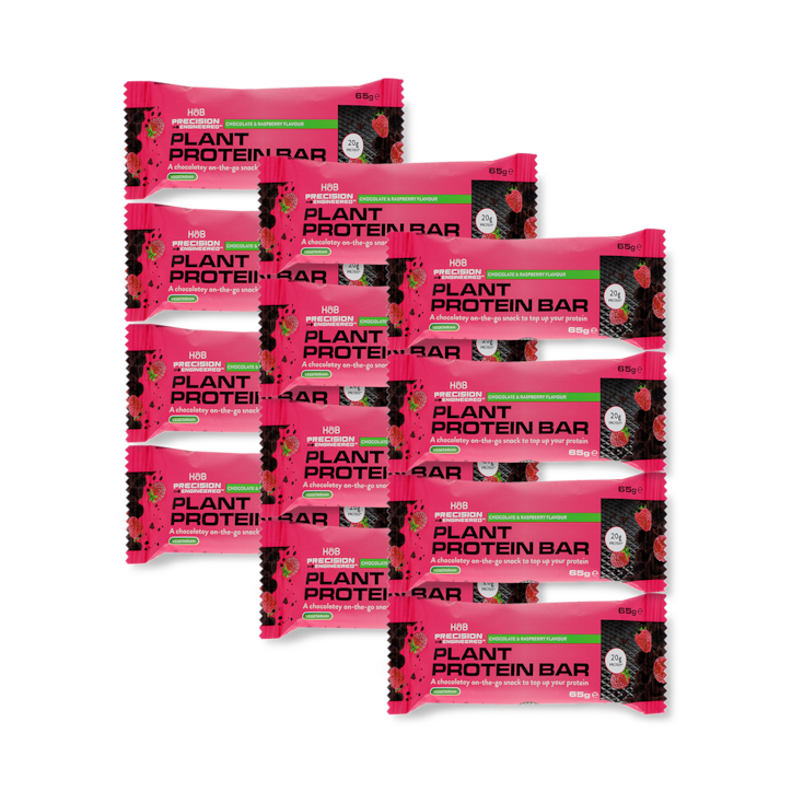 Plant Protein Bar Dark Chocolate Raspberry 12 x 60g image 1