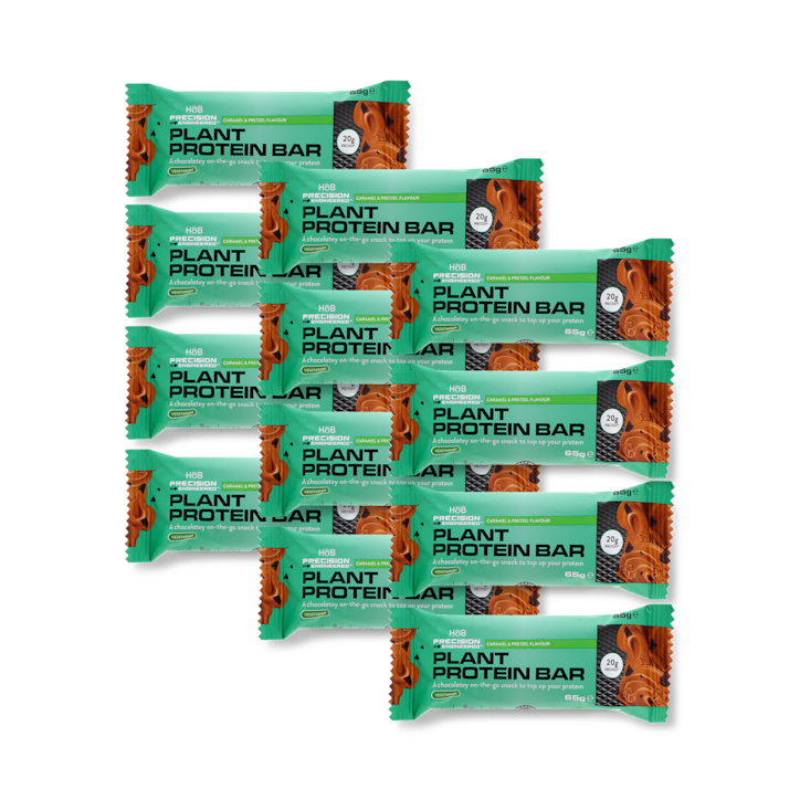 Plant Protein Bar Caramel & Pretzel 12 x 60g image 1