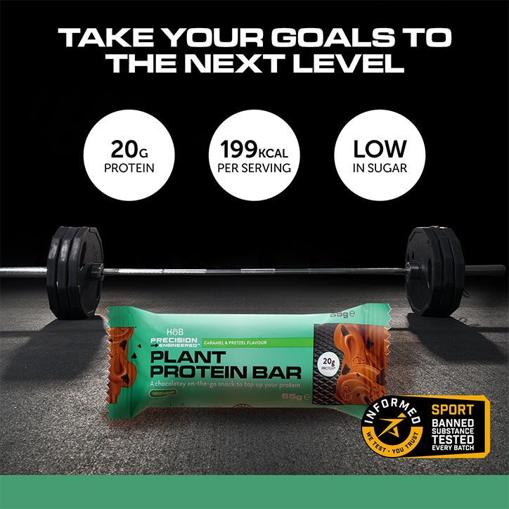 Plant Protein Bar Caramel & Pretzel 12 x 60g image 4