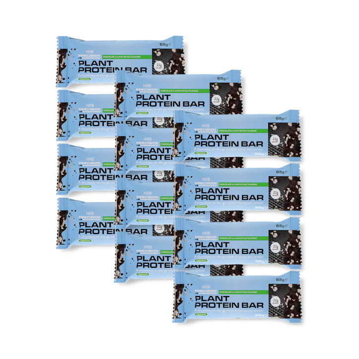 Plant Protein Bar Dark Chocolate Seasalt 12 x 60g image 1