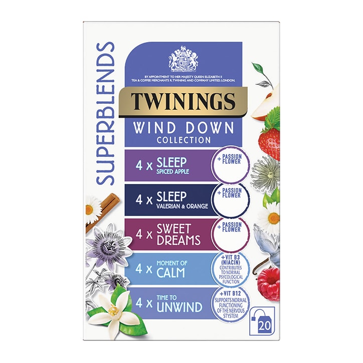 Twinings Superblends Wind Down Tea Collection 20 Tea Bags image 1