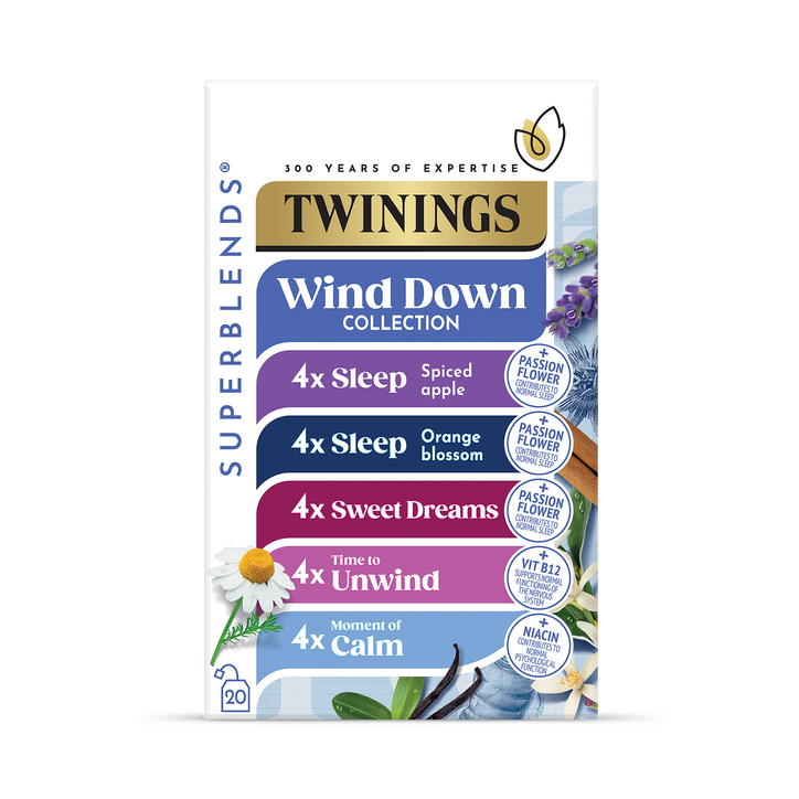 Twinings Superblends Wind Down Tea Collection 20 Tea Bags