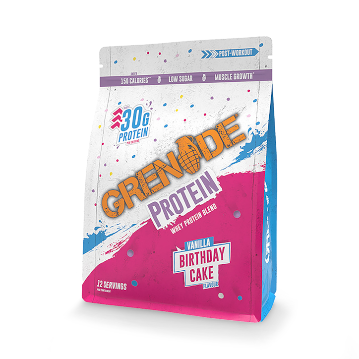 Grenade Whey Protein Birthday Cake 480g image 1