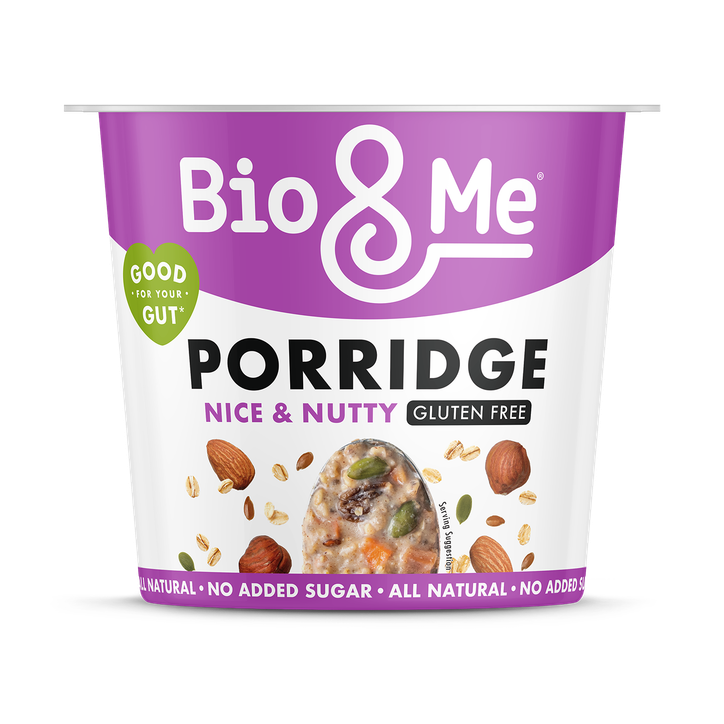 Bio&Me Nice & Nutty Gut-Loving Gluten Free Porridge Pot 58g