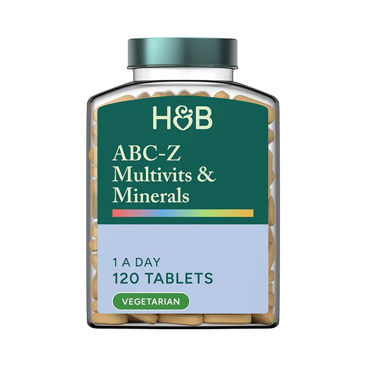 Holland & Barrett ABC to Z Multivitamins & Minerals 120 Tablets image 1