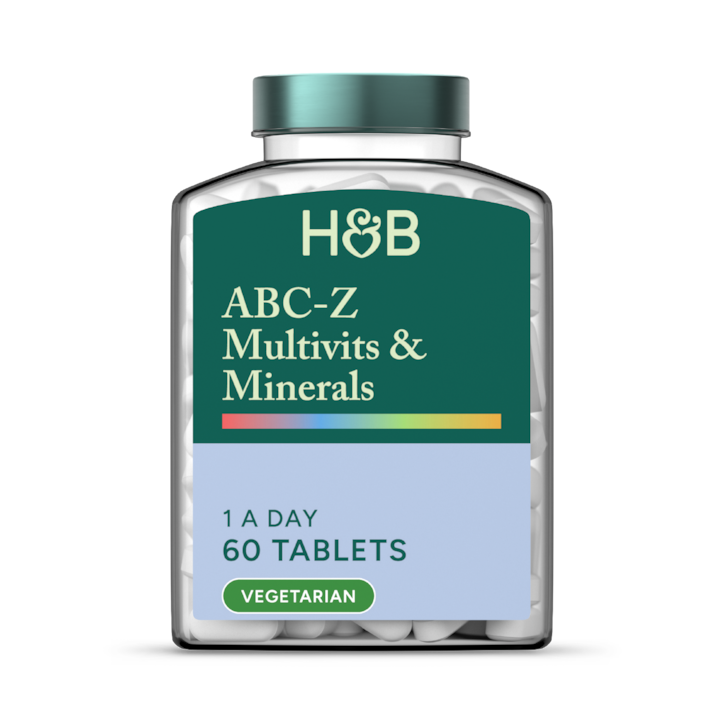 Holland & Barrett ABC to Z Multivitamins & Minerals 60 Tablets image 1