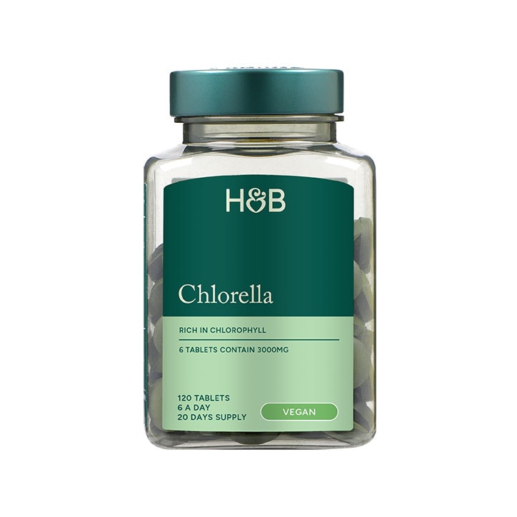 Holland & Barrett Chlorella Rich in Chlorophyll 3000mg 120 Tablets image 1