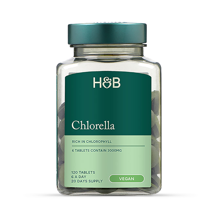 Holland & Barrett Chlorella Rich in Chlorophyll 3000mg 120 Tablets image 2