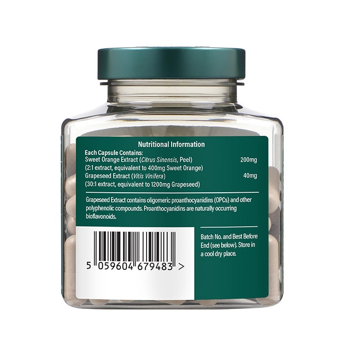 Holland & Barrett Grapeseed Extract 50mg 90 Capsules image 2