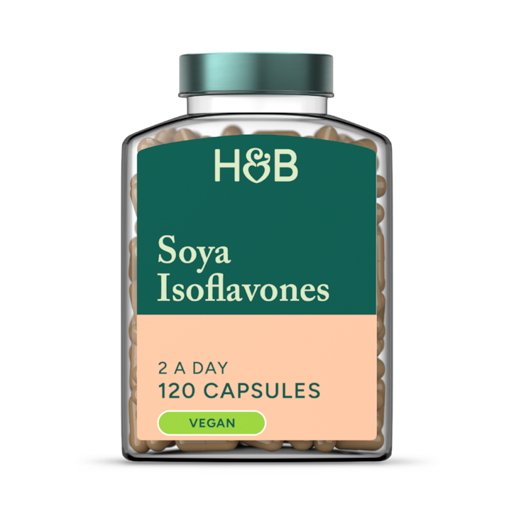 Holland & Barrett Soya Isoflavones 1500mg 120 Capsules image 1