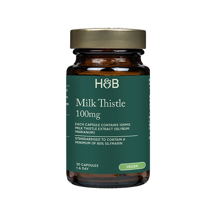 Holland & Barrett Milk Thistle 100mg 30 Capsules image 2