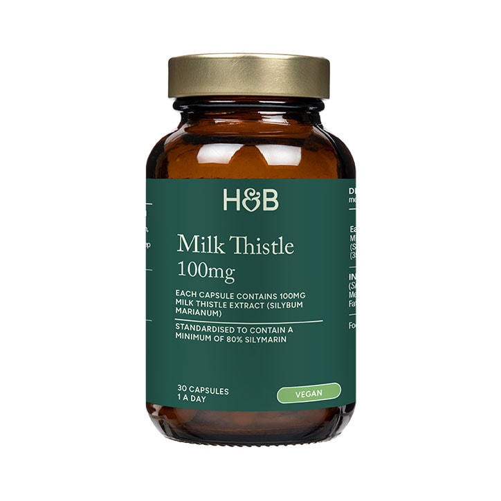 Holland & Barrett Milk Thistle 100mg 60 Capsules image 2