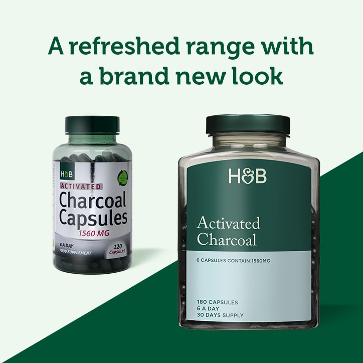 Holland & Barrett Activated Charcoal 120 Capsules image 4