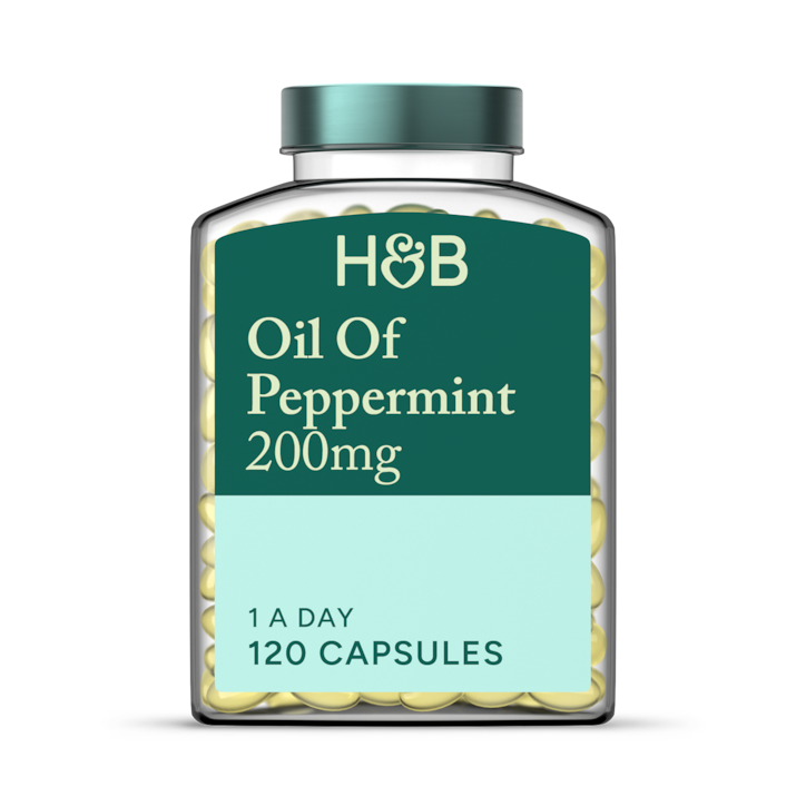 Holland & Barrett Oil of Peppermint 120 Capsules image 1