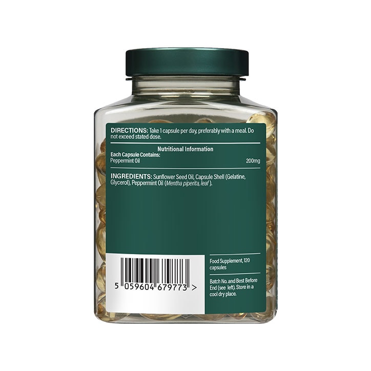 Holland & Barrett Oil of Peppermint 120 Capsules image 3