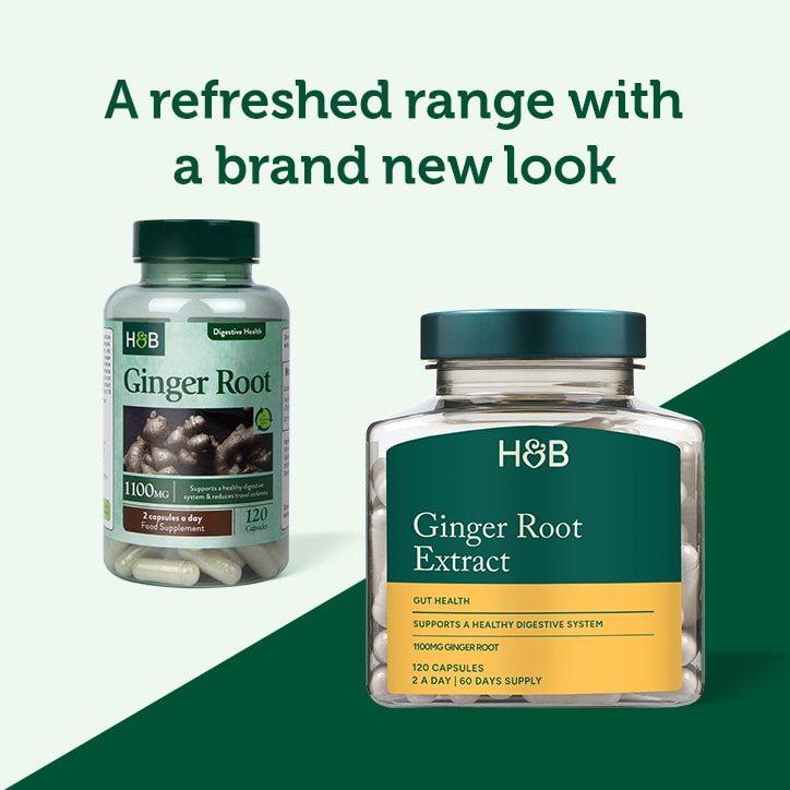 Holland & Barrett Ginger Root Extract 120 Capsules image 3