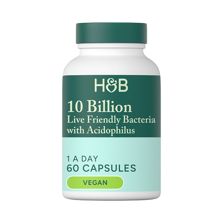 Holland & Barrett Potent Acidophilus (10 Billion) 60 Capsules image 1