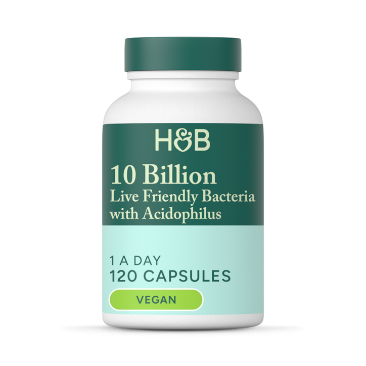 Holland & Barrett Potent Acidophilus (10 Billion) 120 Capsules image 1