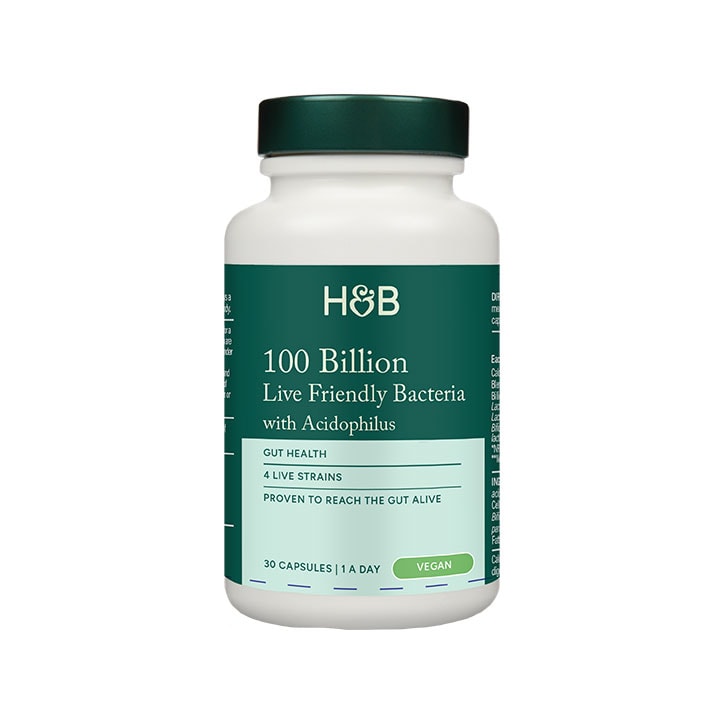 Holland & Barrett Friendly Bacteria 100 Billion 30 Capsules image 2