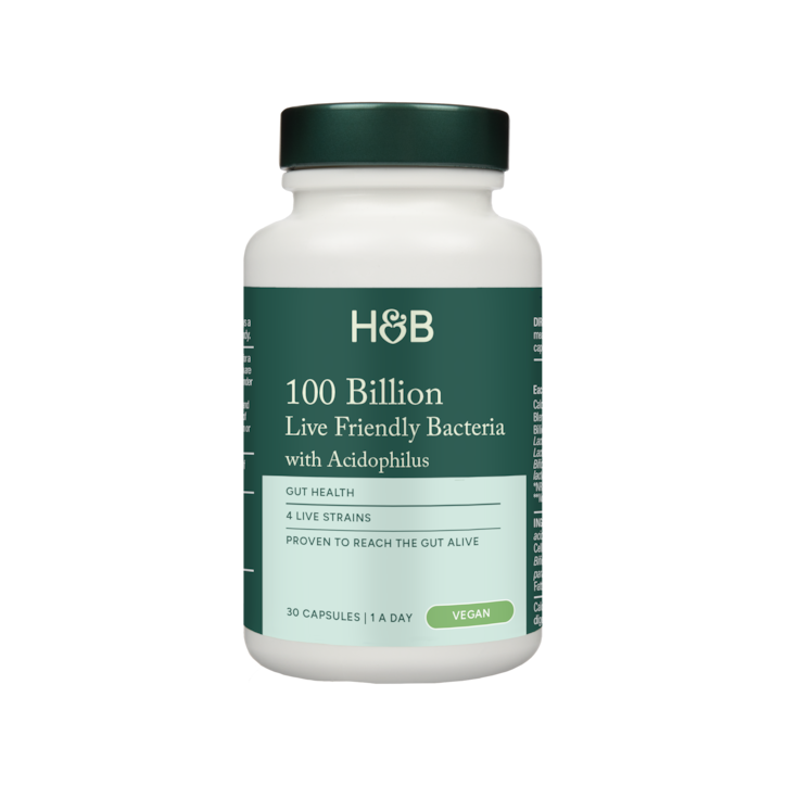 Holland & Barrett Friendly Bacteria 100 Billion 30 Capsules image 2