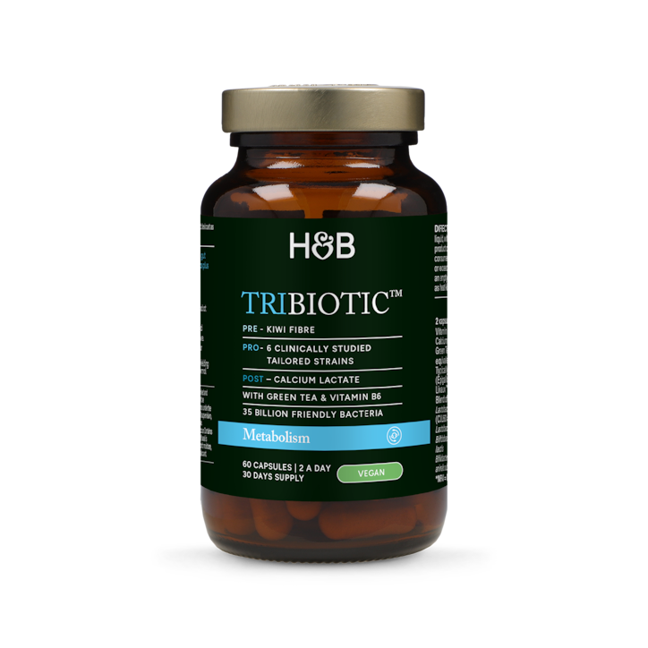 Holland & Barrett Tribiotics Metabolism 60 Capsules image 2