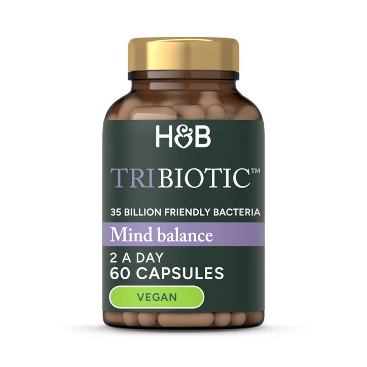 Holland & Barrett Tribiotics Mind Balance 60 Capsules image 1