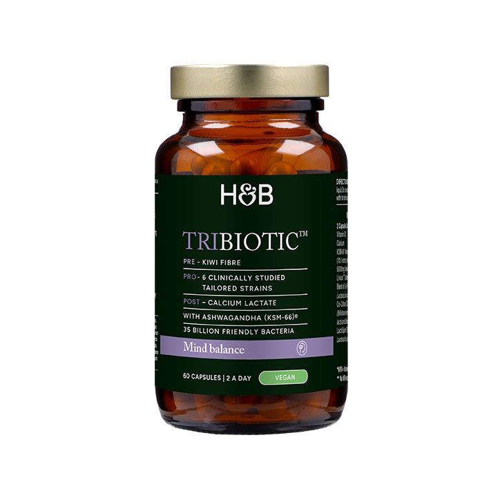 Holland & Barrett Tribiotics Mind Balance 60 Capsules image 2