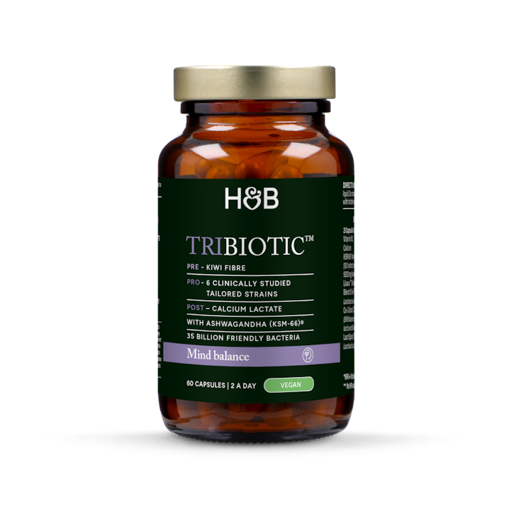 Holland & Barrett Tribiotics Mind Balance 60 Capsules image 2