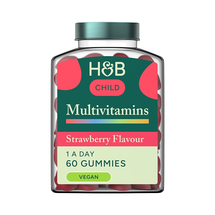 Holland & Barrett Kids Multivitamin Strawberry Flavour 60 Gummies image 1