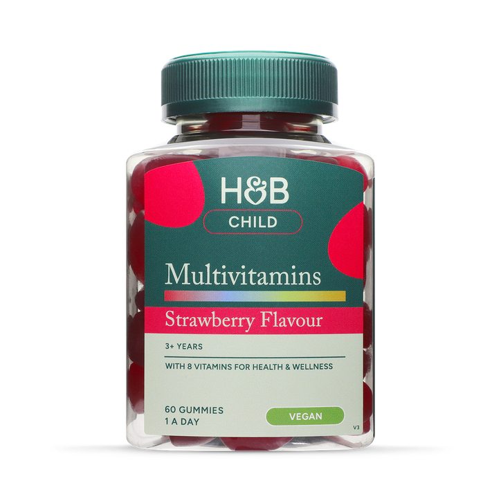 Holland & Barrett Kids Multivitamin Strawberry Flavour 60 Gummies