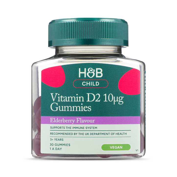 Holland & Barrett Kids Vitamin D 10μg 30 Gummies - 30 Chewables