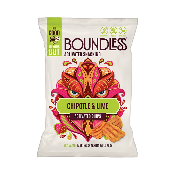 Boundless Chipotle & Lime Activated Chips 80g image 1