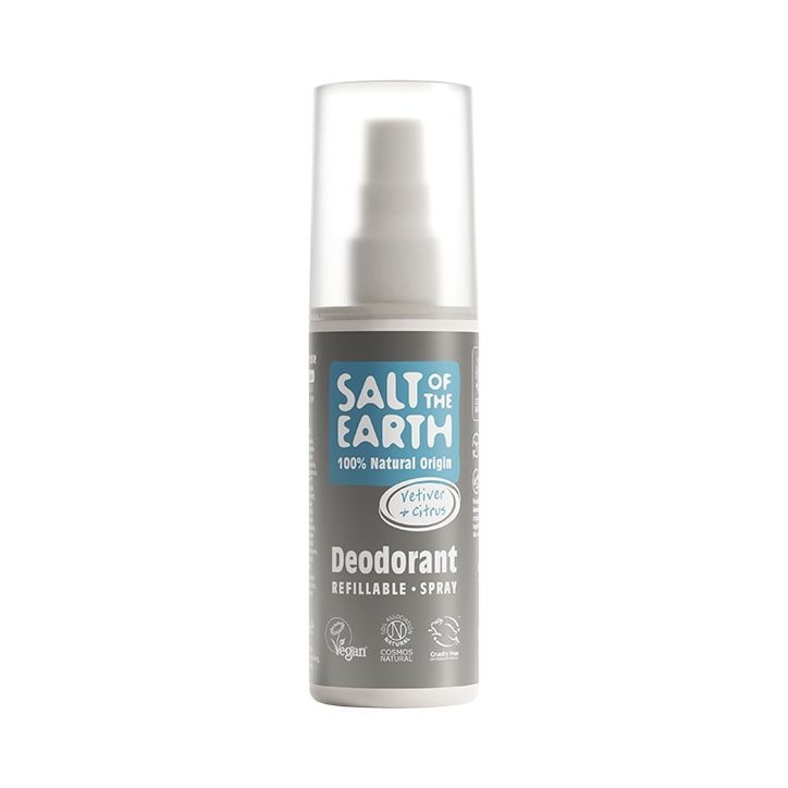 Salt of the Earth Vetiver & Citrus Deodorant Refillable Spray 100ml-1