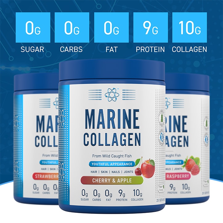 Applied Nutrition Marine Collagen Cherry & Apple 300g image 2